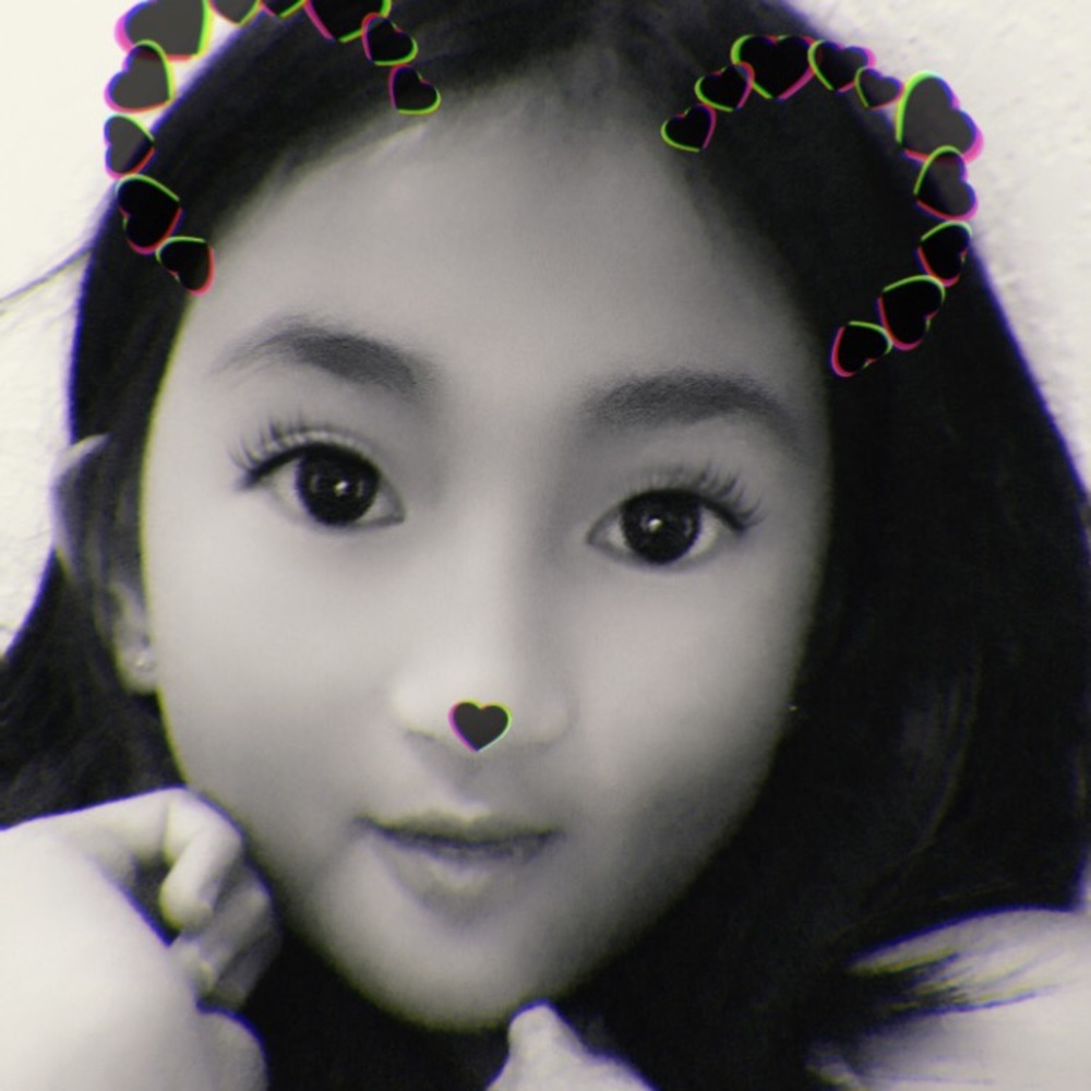 Cute heart kitty